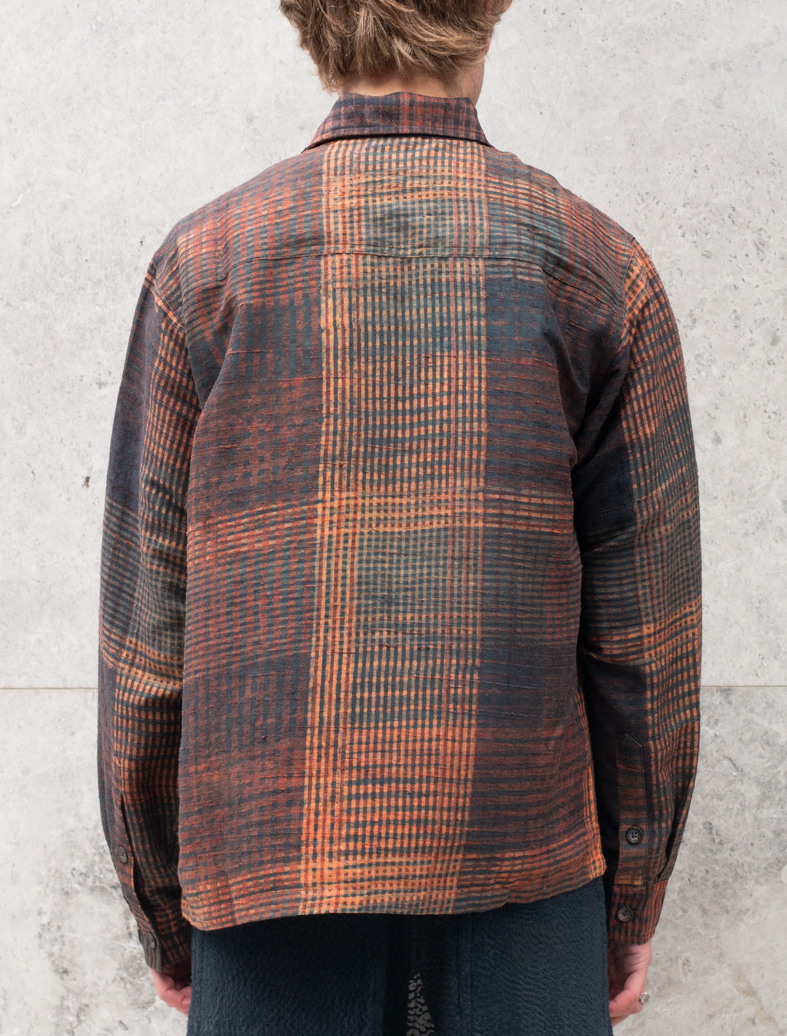 BLOCK PRINTED BOX SHIRT