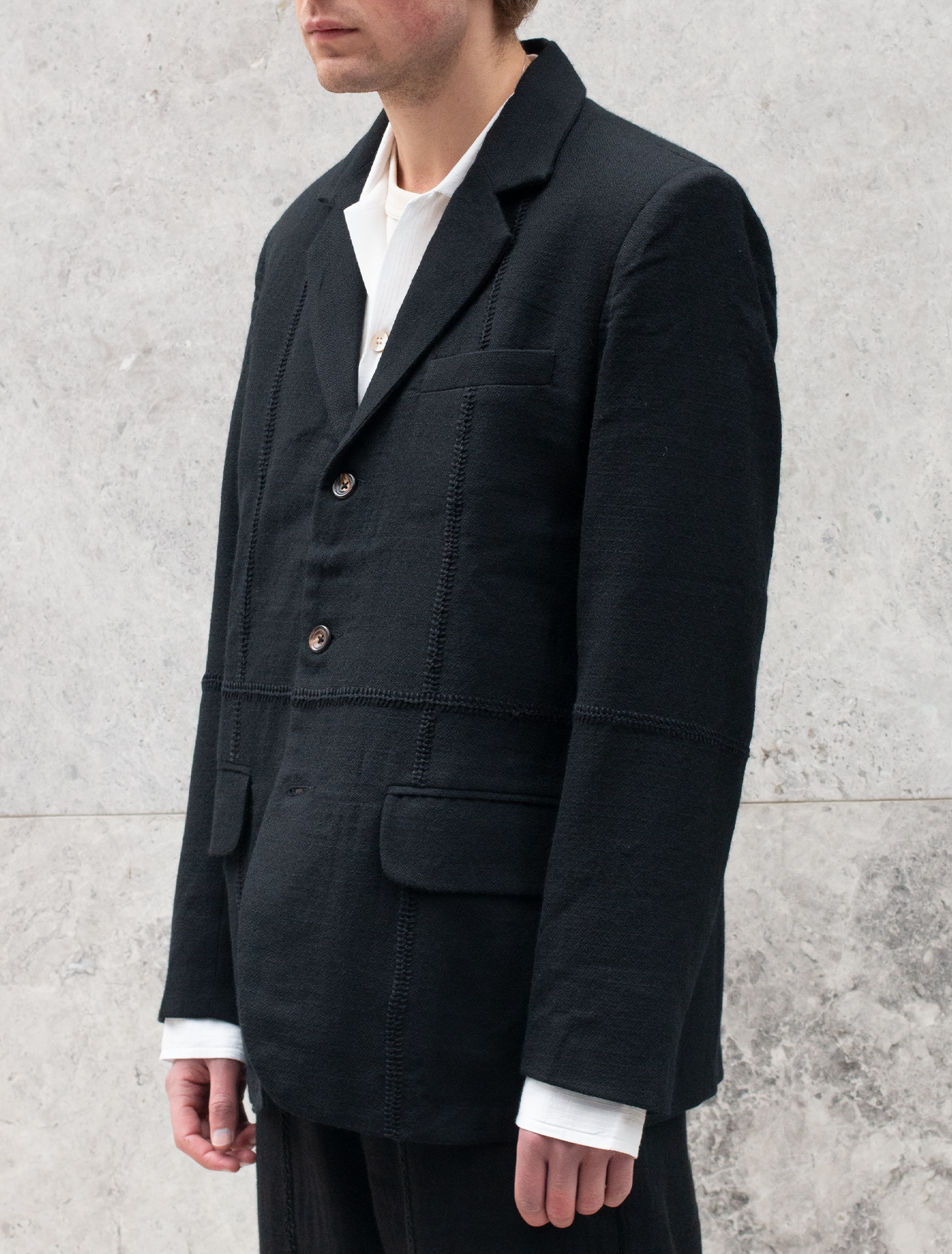 RABARI 3 BUTTON BLAZER