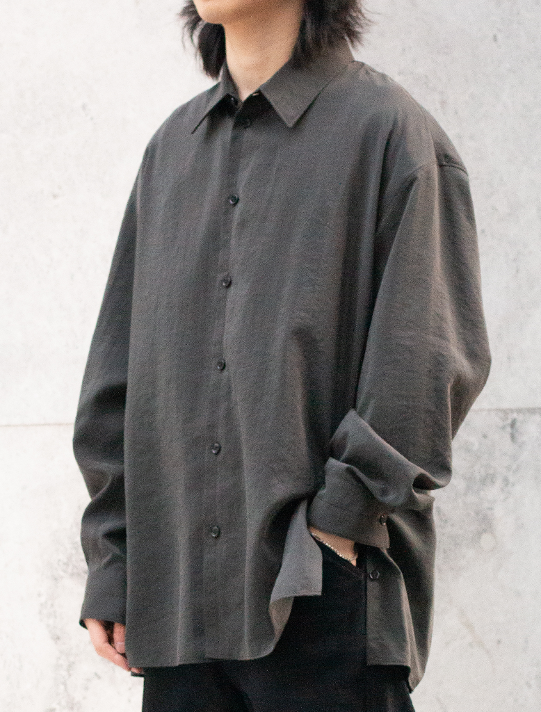 DRY SILK TWISTED SHIRT