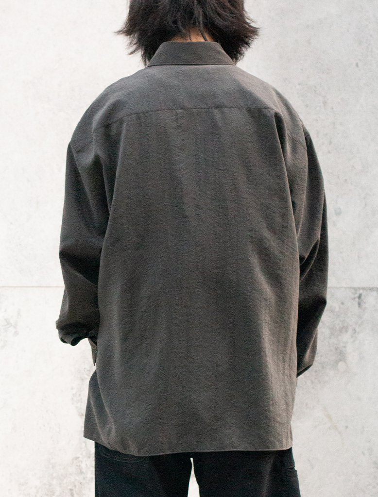 DRY SILK TWISTED SHIRT