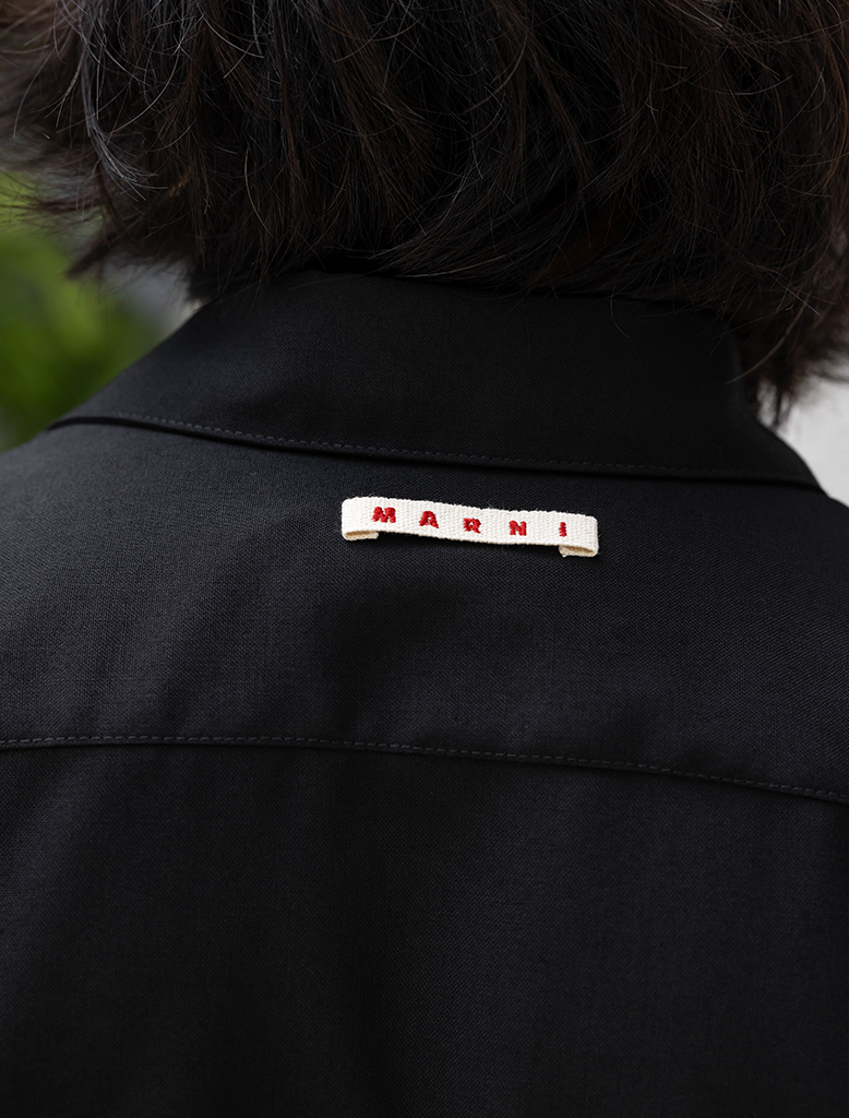 TROPICAL WOOL OVERSHIRT