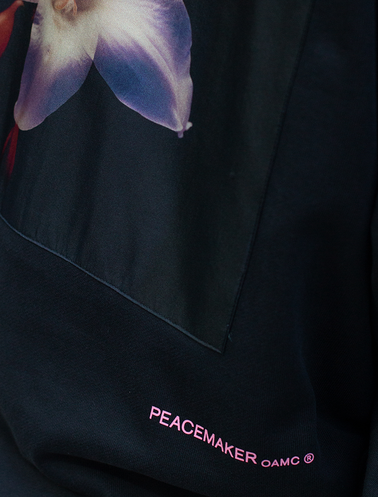 FLOWER LOOSE FIT HOODIE