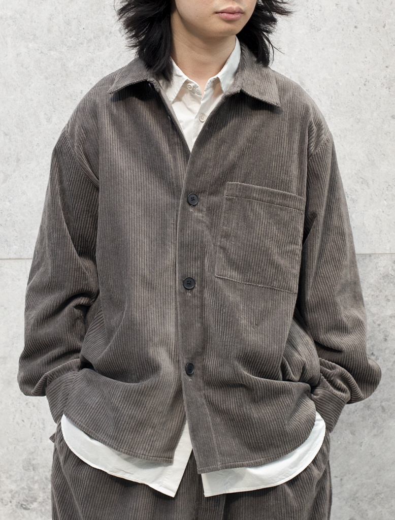 CORDUROY SHIRT JACKET