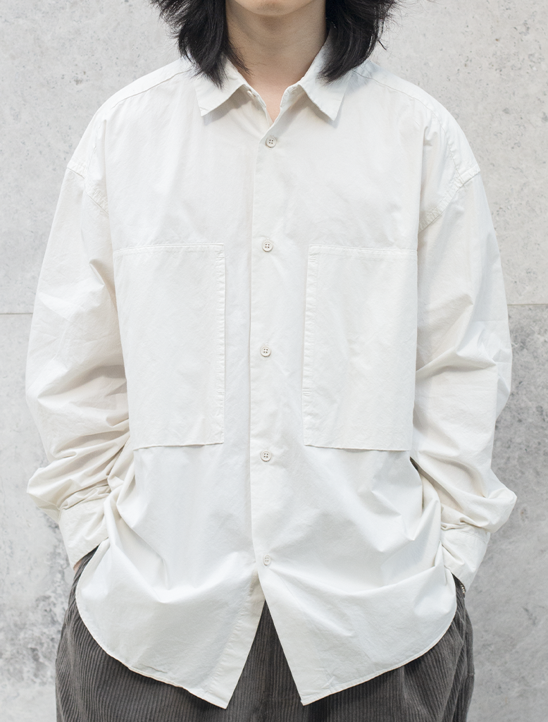 GARMENT DYED OVERSHIRT
