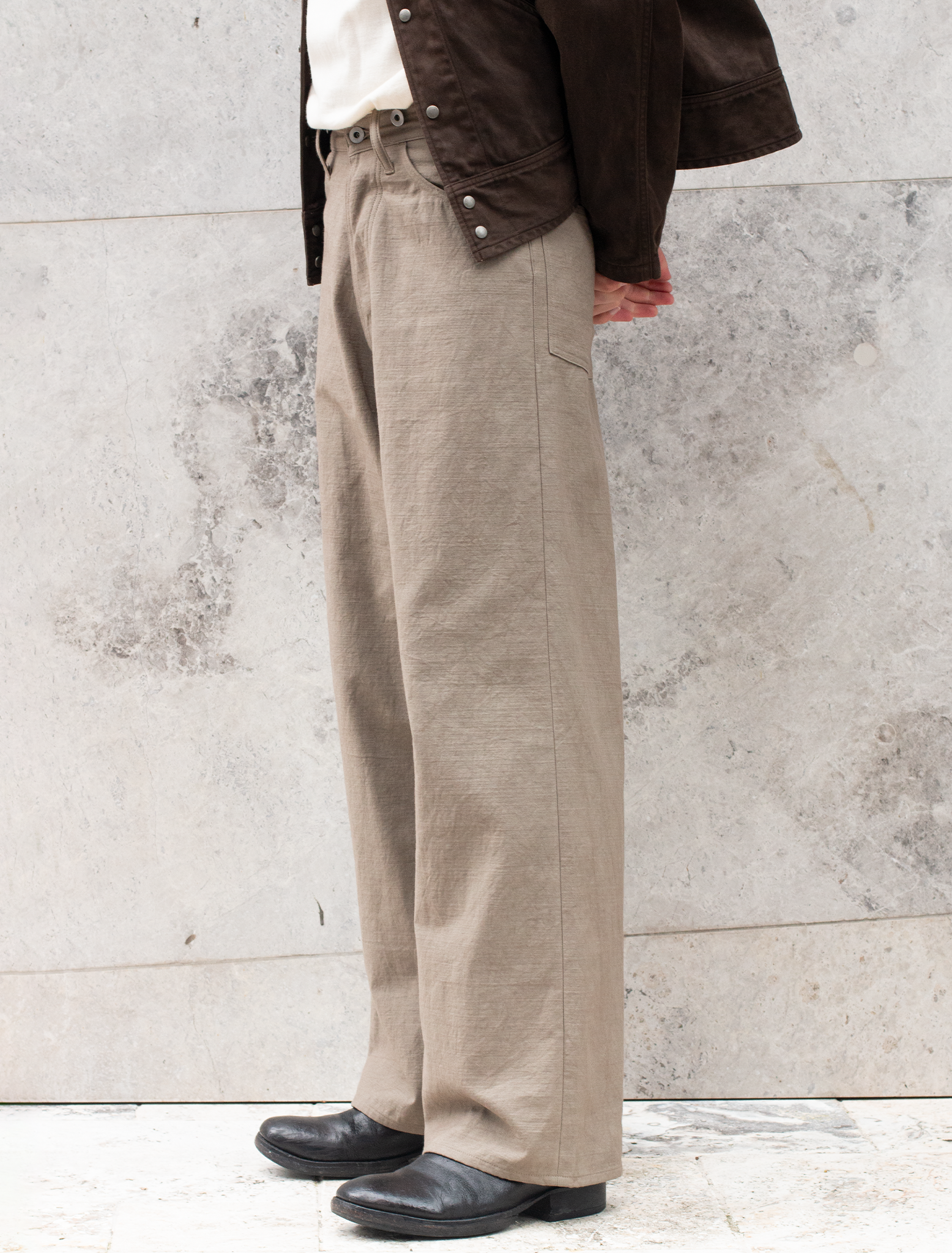 LOT. 209 BUCKLE BACK TROUSERS