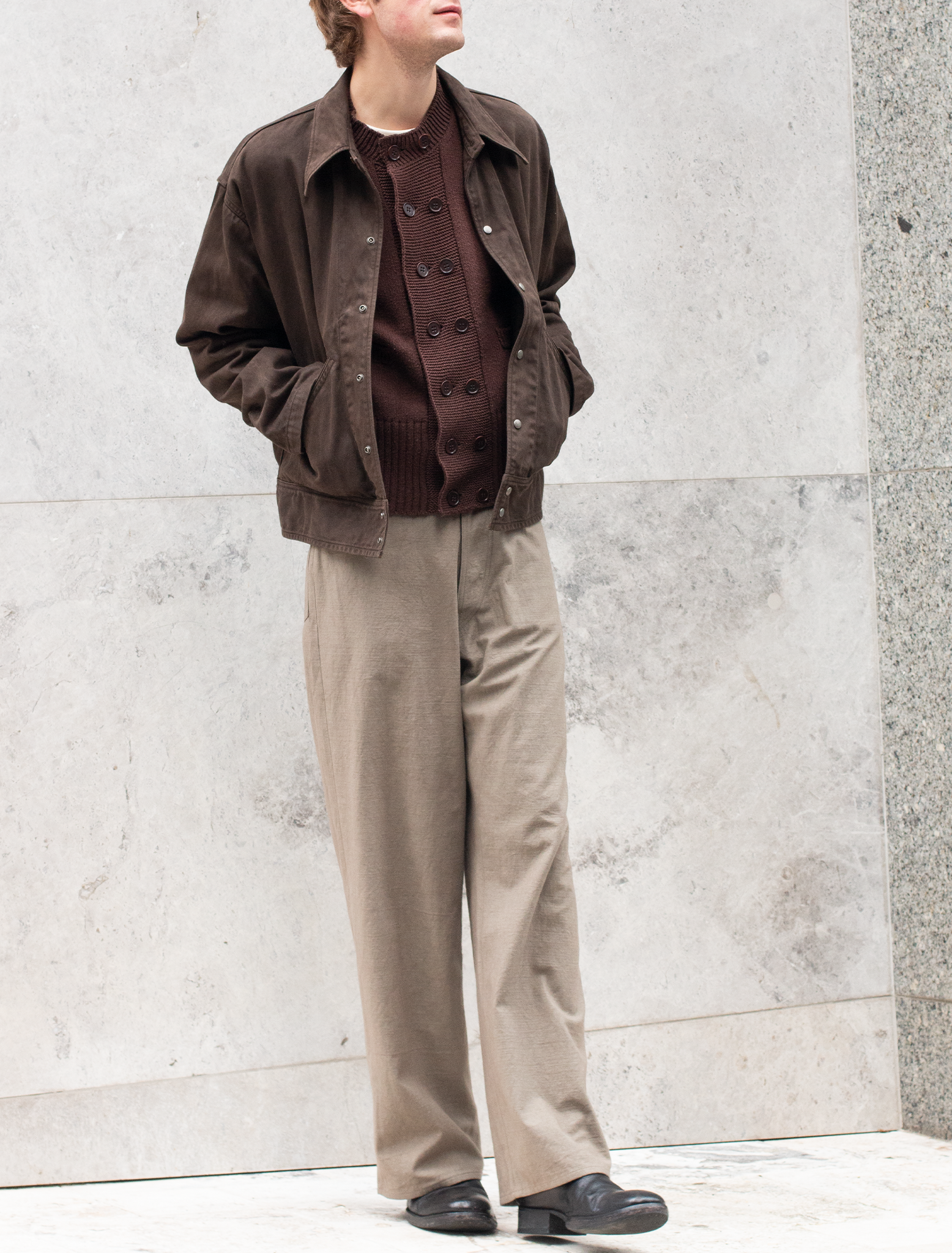 LOT. 209 BUCKLE BACK TROUSERS