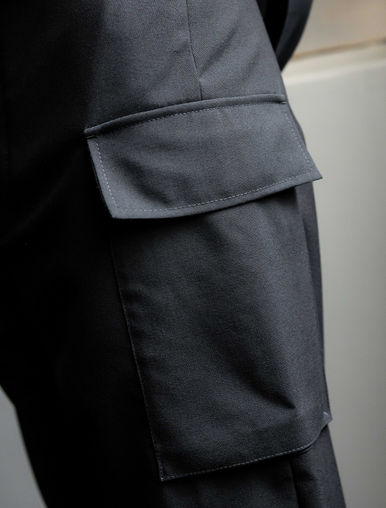 TROPICAL WOOL CARGO PANT