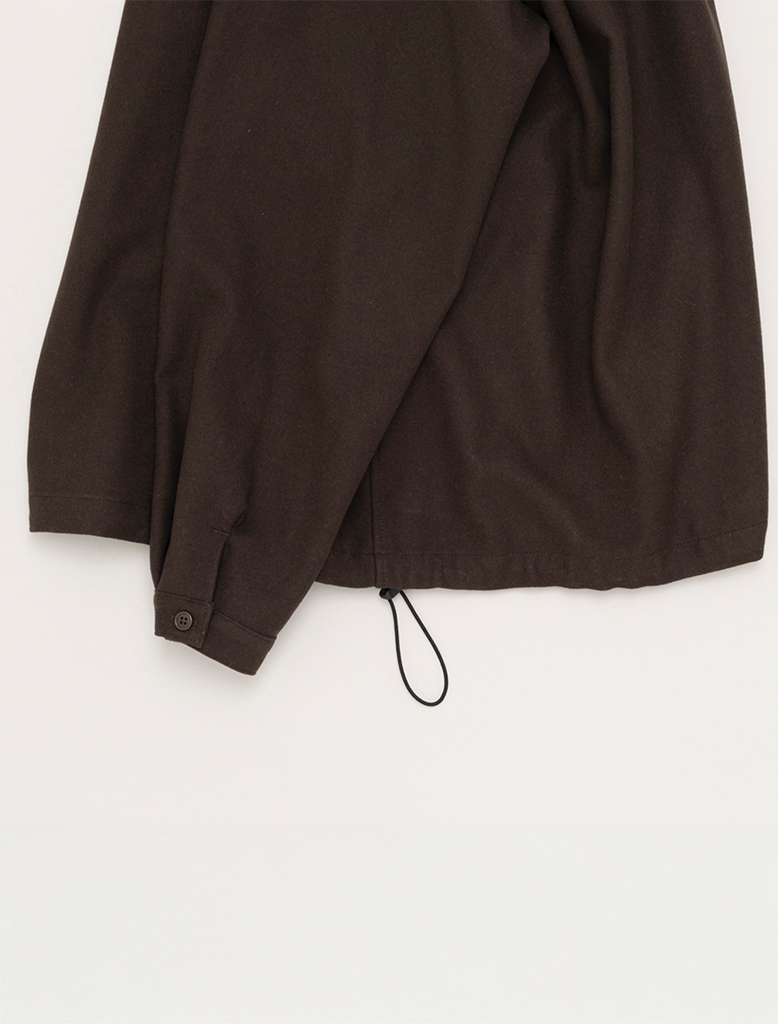 LONG SLEEVE WOOL POLO