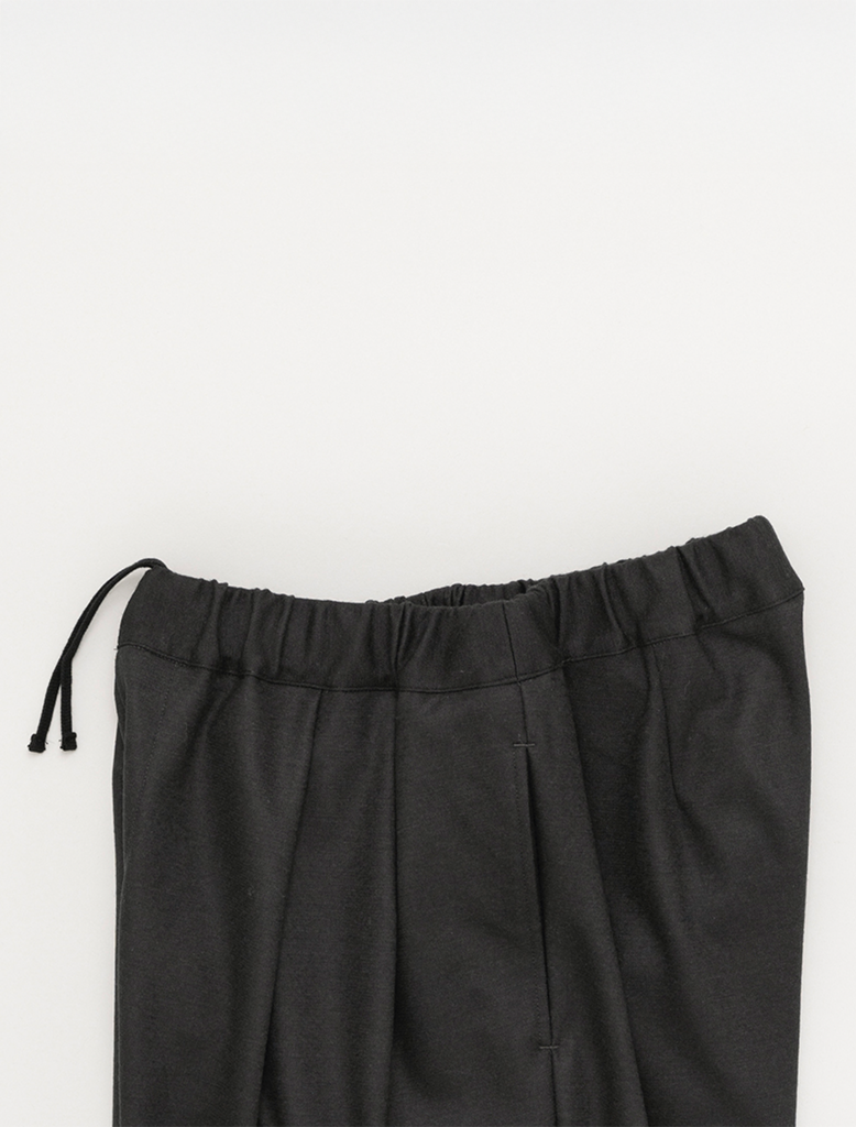 WOOL JERSEY 2 TUCK PANT