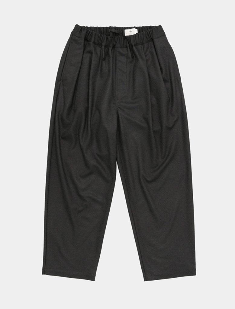 WOOL JERSEY 2 TUCK PANT