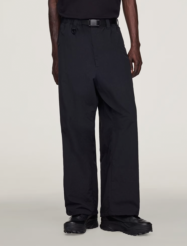 NYLON BELTED PANT