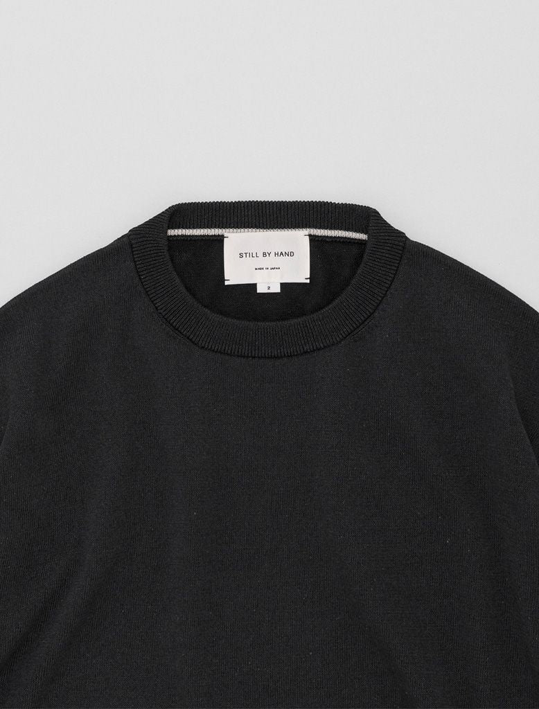 1/2 SLEEVE KNIT T-SHIRT