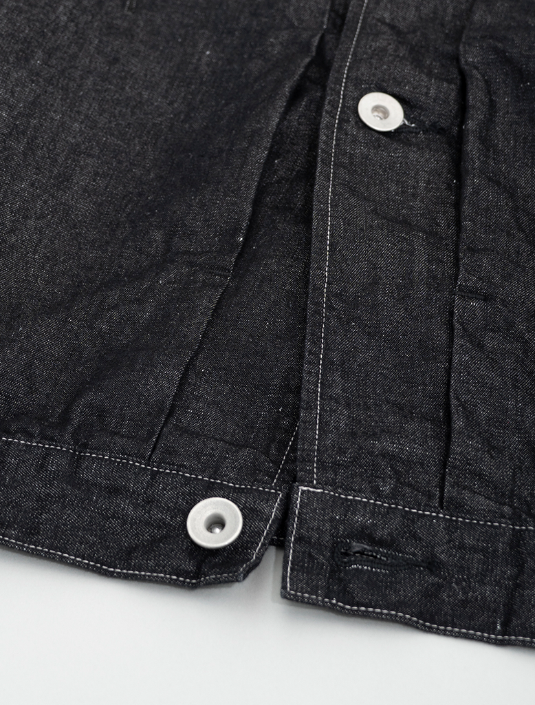 HEMP MIXED DENIM BLOUSON