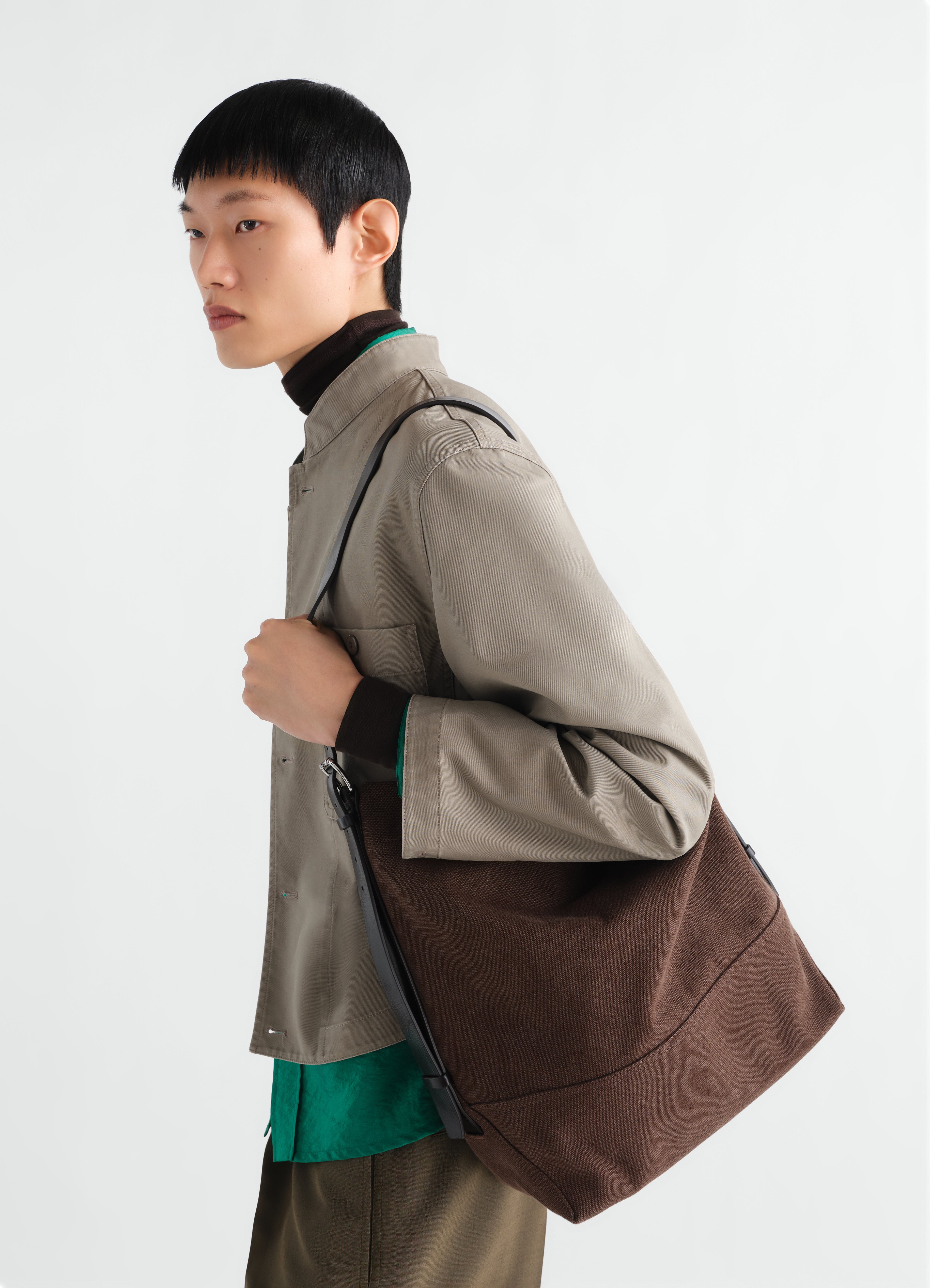 BELTED TOTE BAG