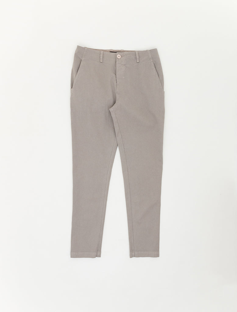 STRETCH COTTON / WOOL TROUSER - Bei
