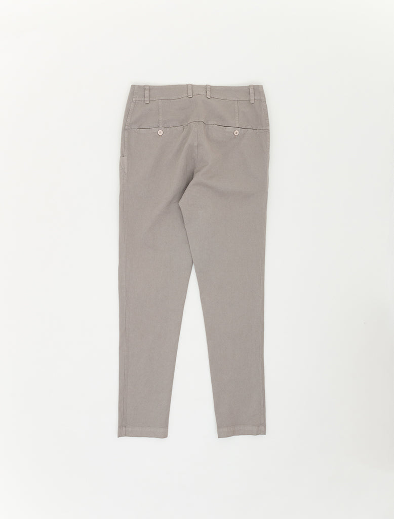 STRETCH COTTON / WOOL TROUSER - Bei