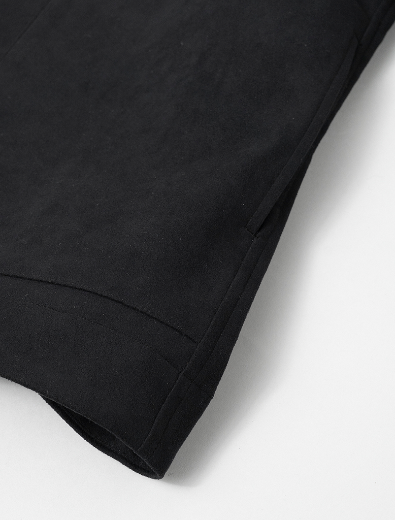 SYNTHETIC LEATHER SHORT BLOUSON