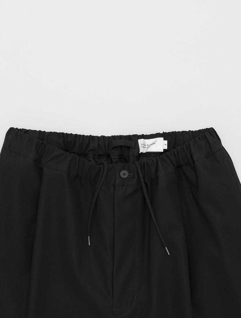 COTTON TWILL EASY PANTS