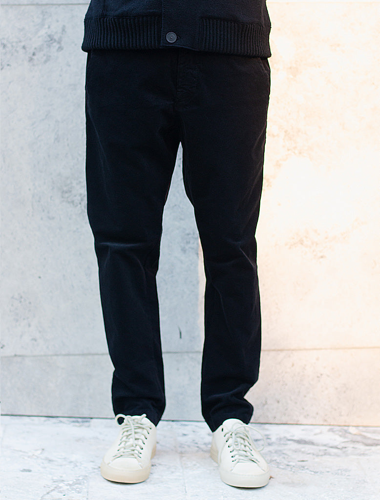 TEXTURED COTTON TROUSER