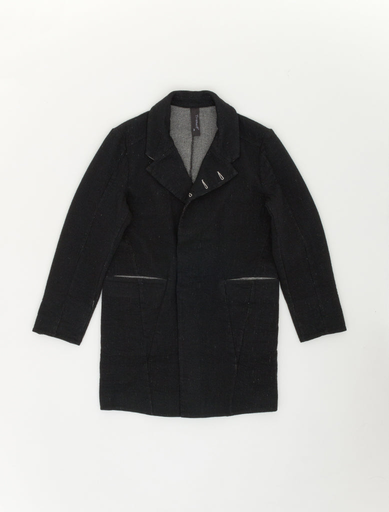 HEAVY LINEN / WOOL BLEND COAT