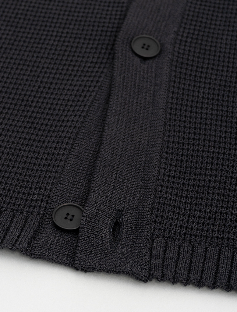 PAPER MIXED KNIT BLOUSON