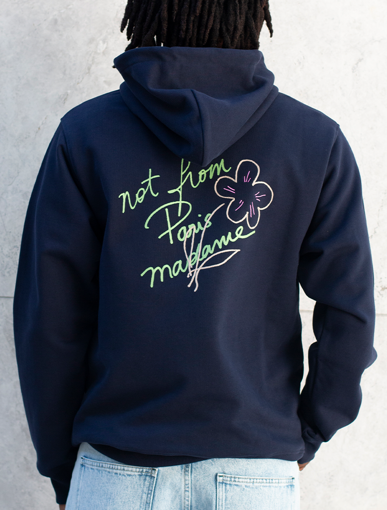 LE HOODIE SLOGAN ESQUISSE