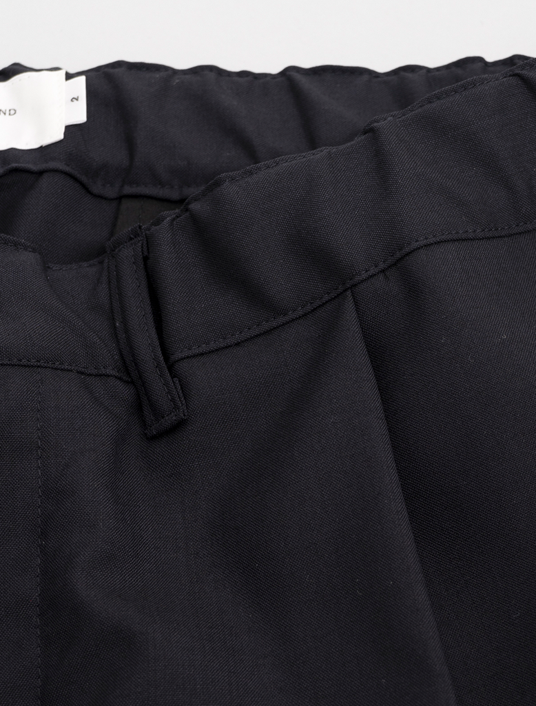 SUMMER WOOL WIDE PANTS