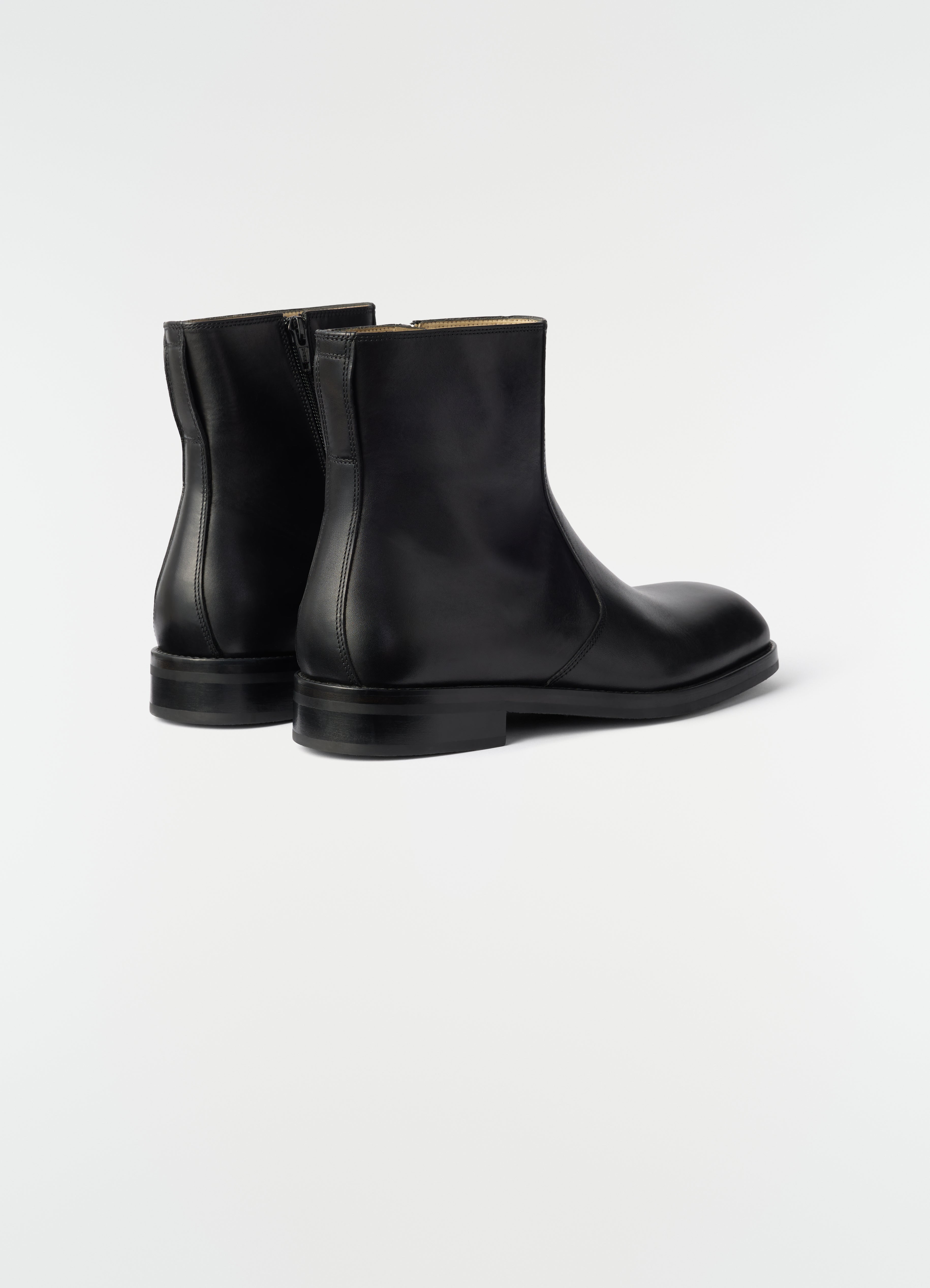ZIPPED BOOTS