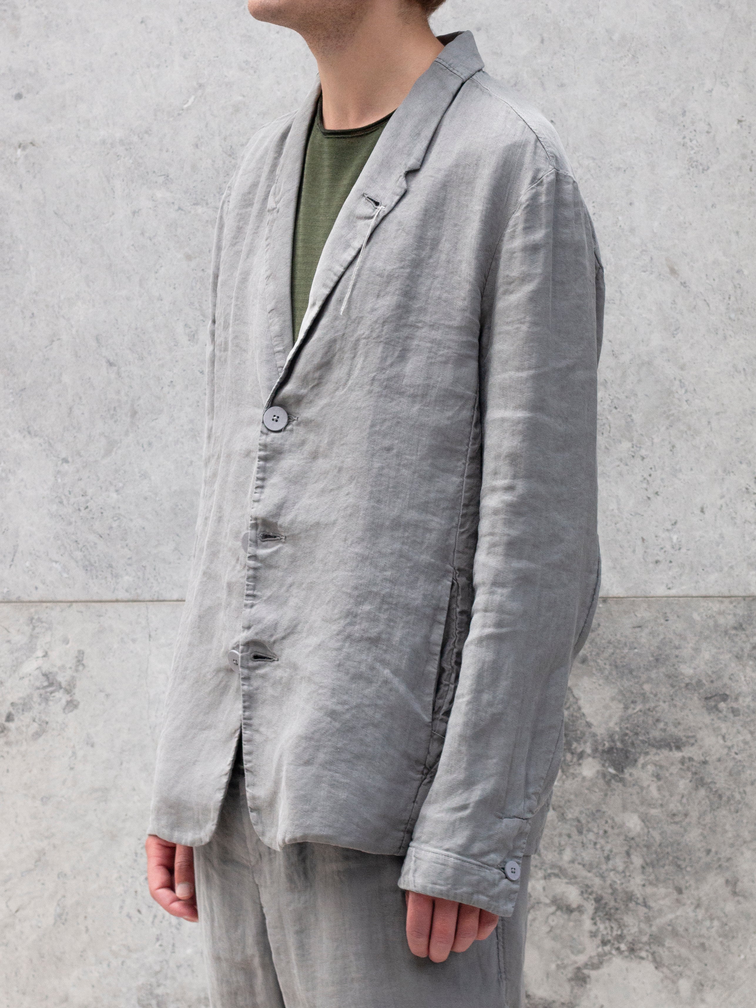 LINEN BLEND BLAZER