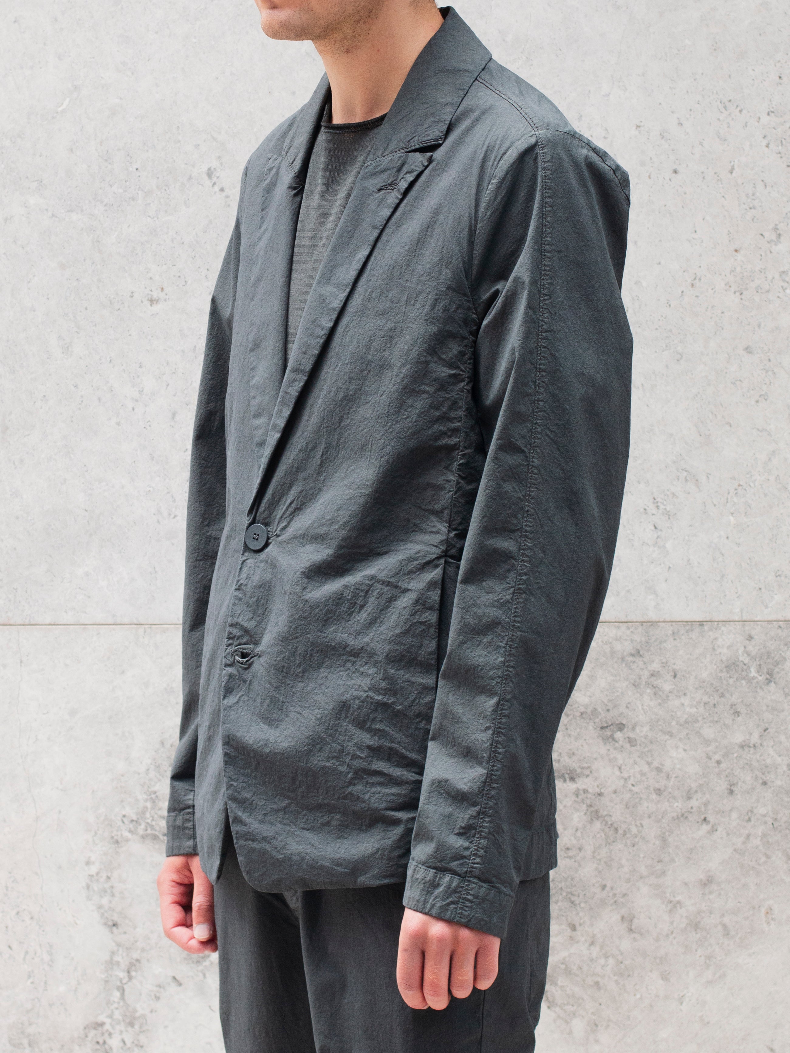 STRETCH COTTON BLAZER