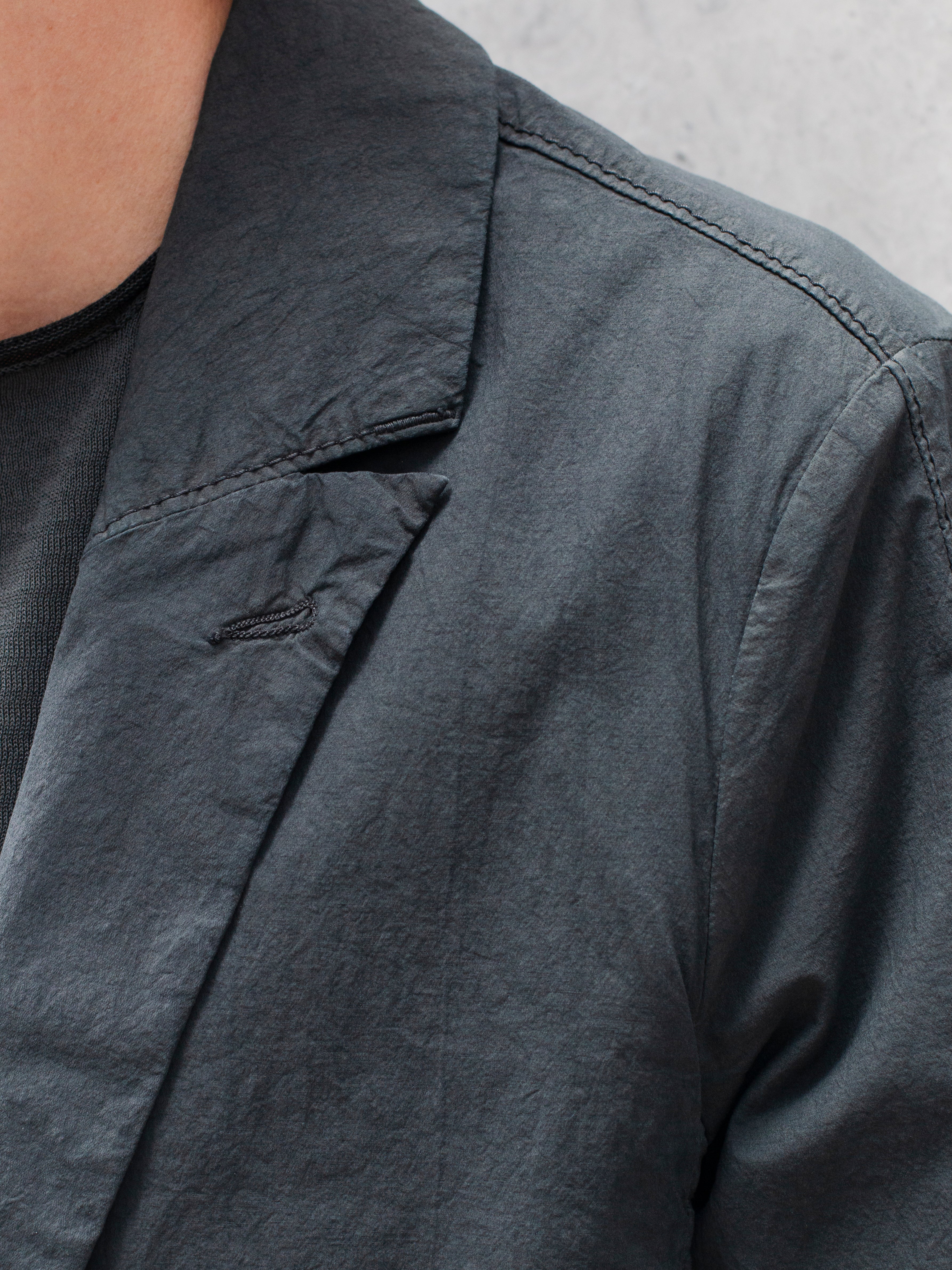 STRETCH COTTON BLAZER