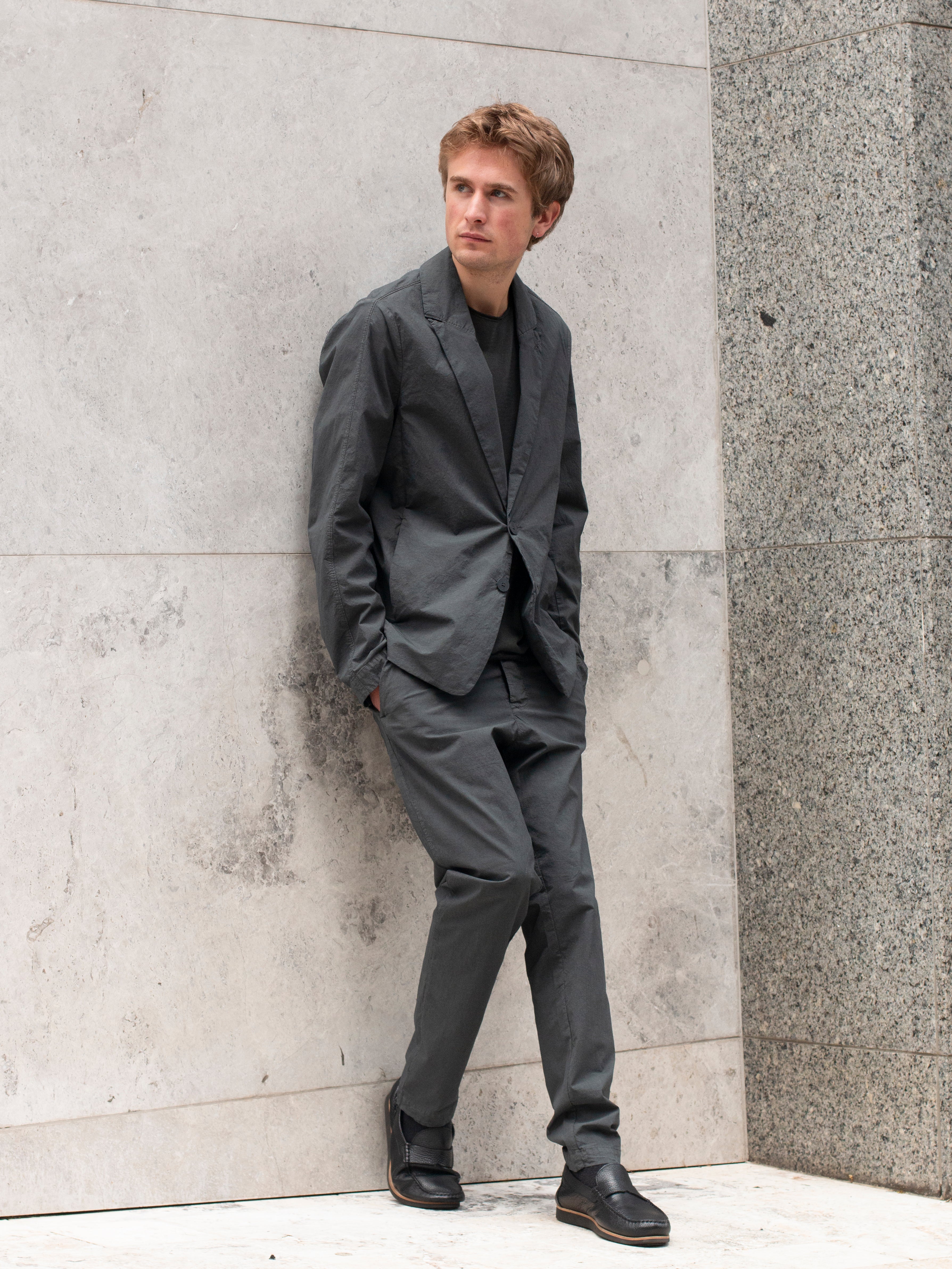 STRETCH COTTON BLAZER