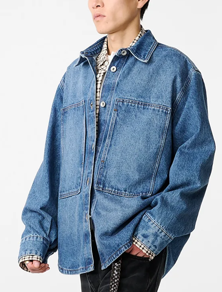 SAXON DENIM OVERSHIRT