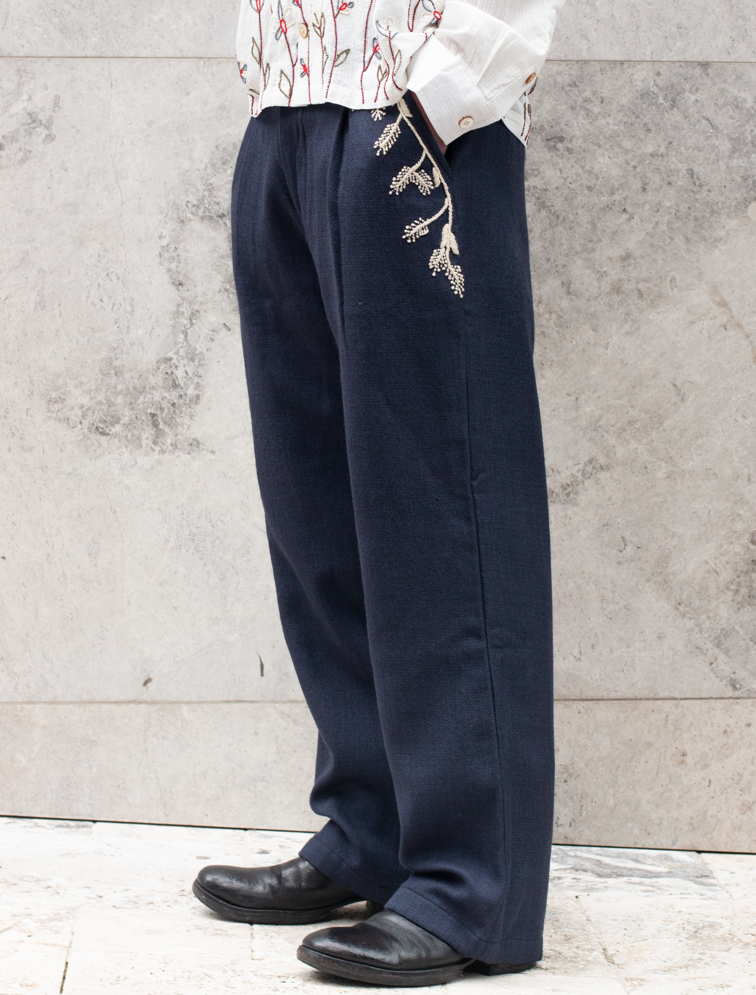 SINGLE PLEAT PANT