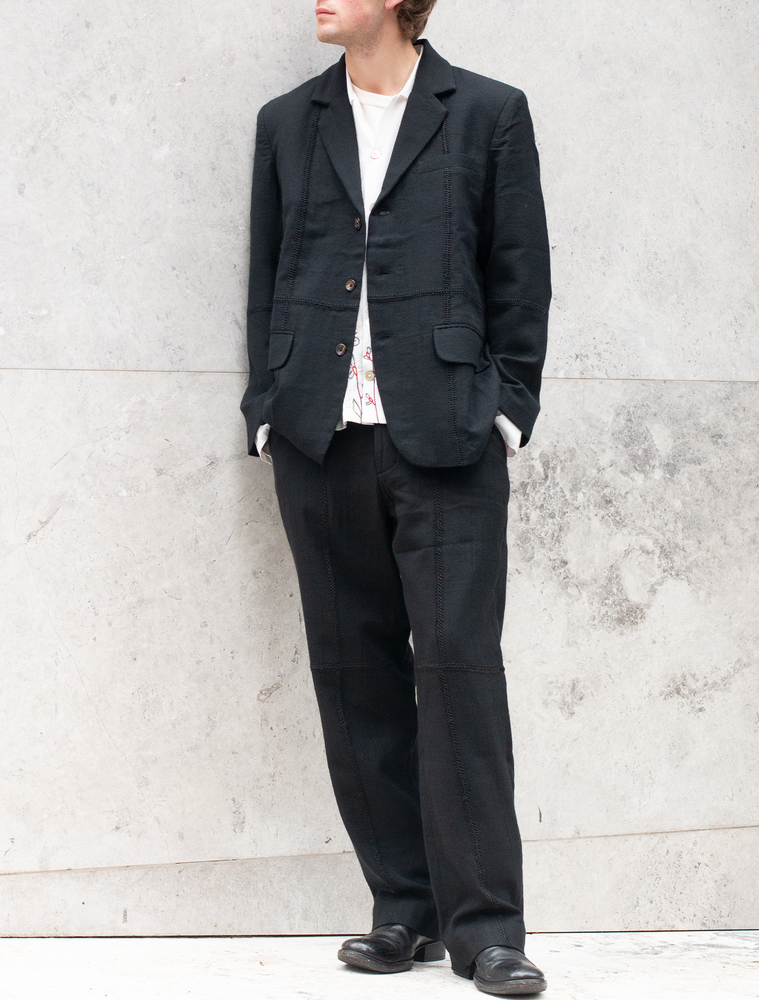 RABARI 3 BUTTON BLAZER