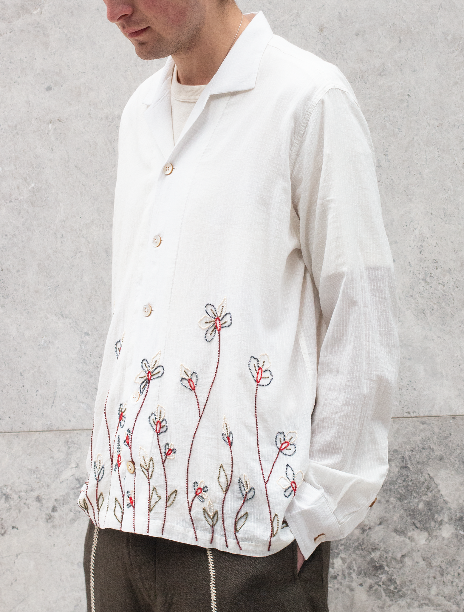 HAND BEADED SHIRT