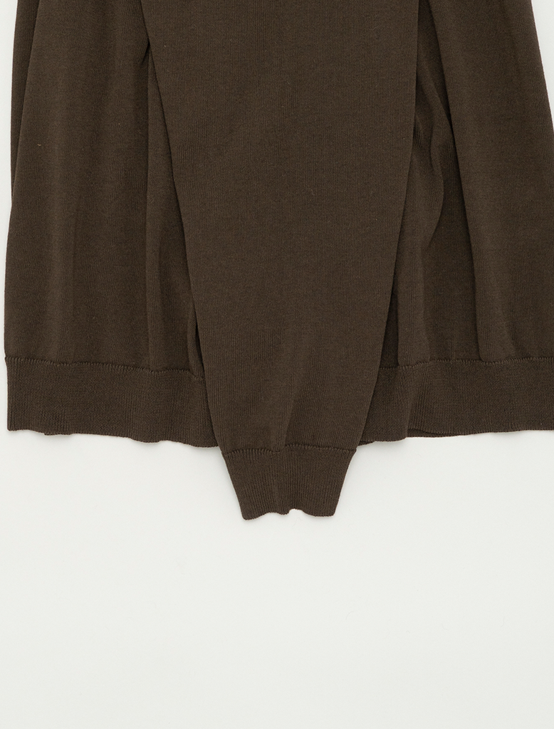 SILK MIX KNITTED POLO
