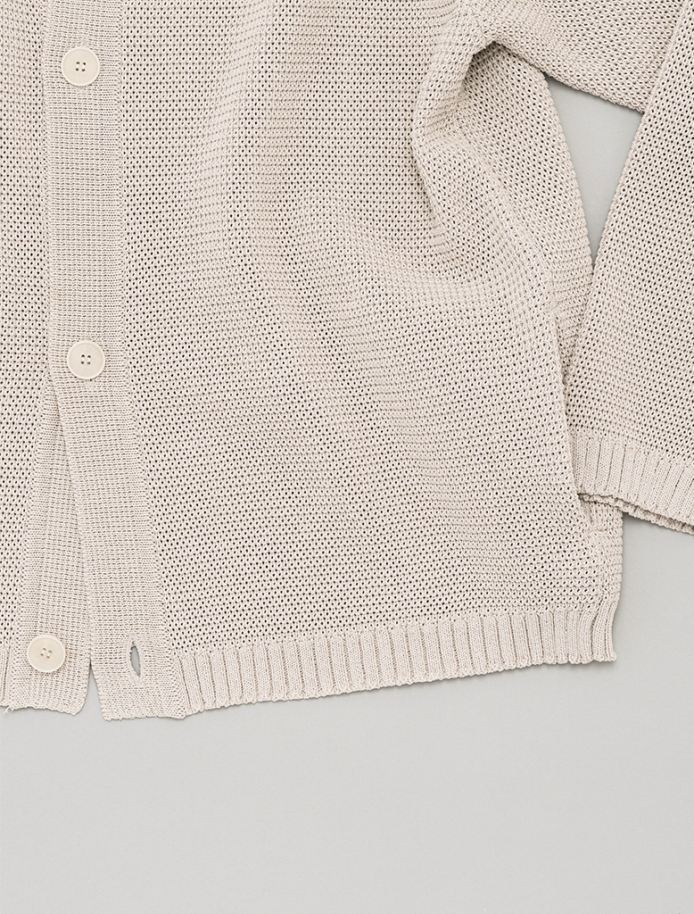 PAPER MIXED KNIT BLOUSON