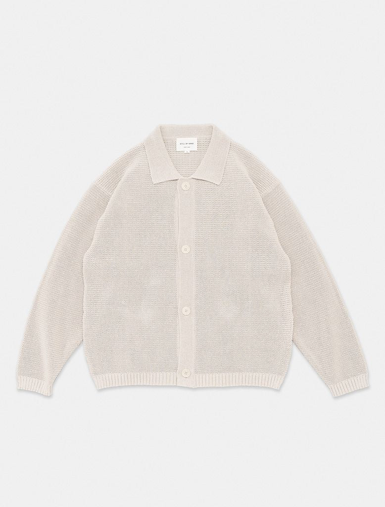 PAPER MIXED KNIT BLOUSON