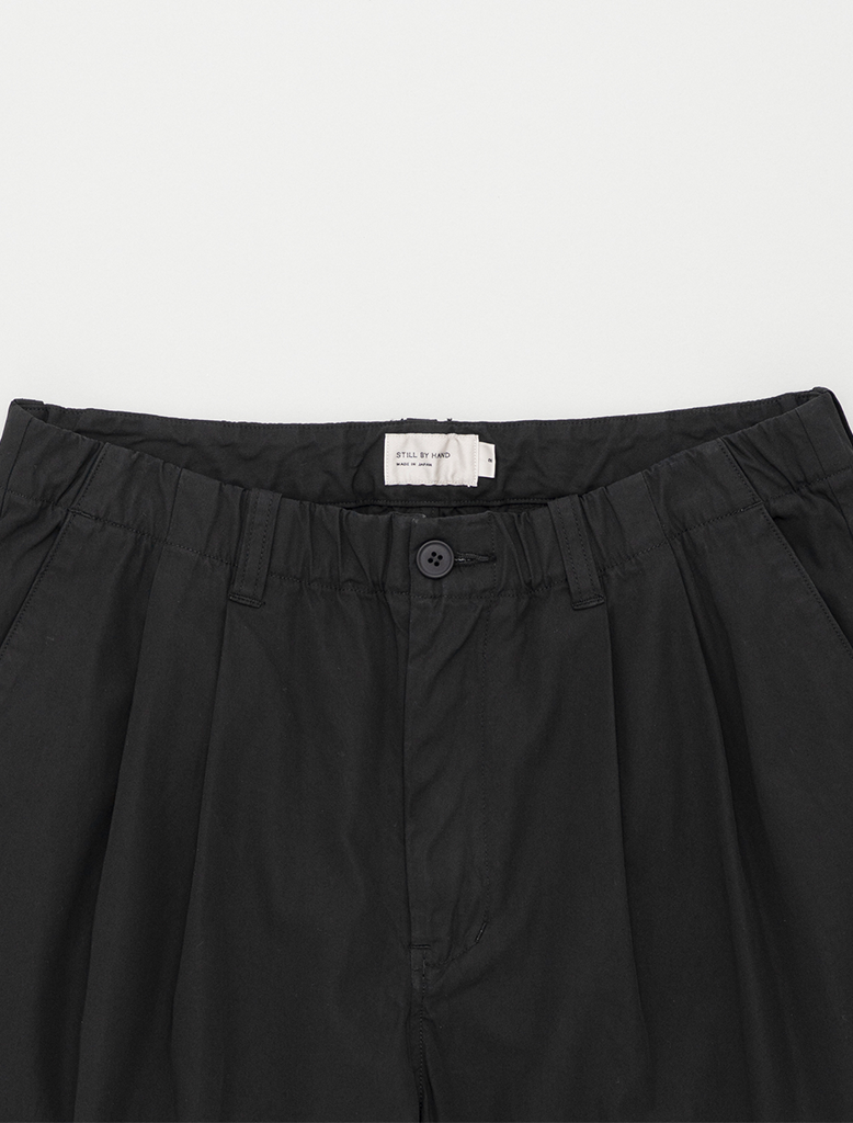 GARMENT DYED 2 PLEAT PANTS