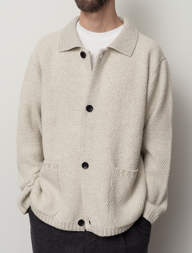 5G KNITTED BLOUSON
