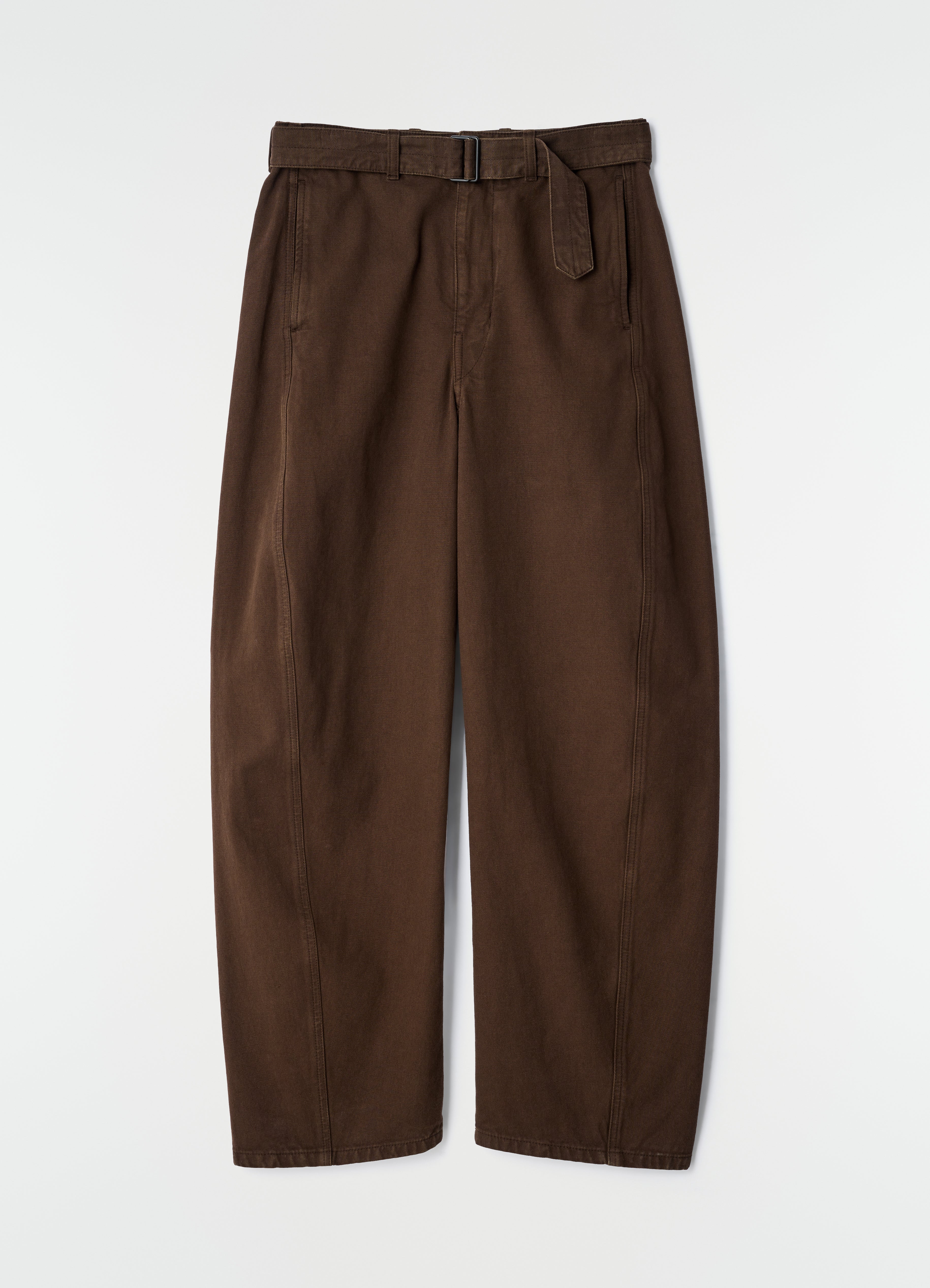 TWISTED BELTED PANTS