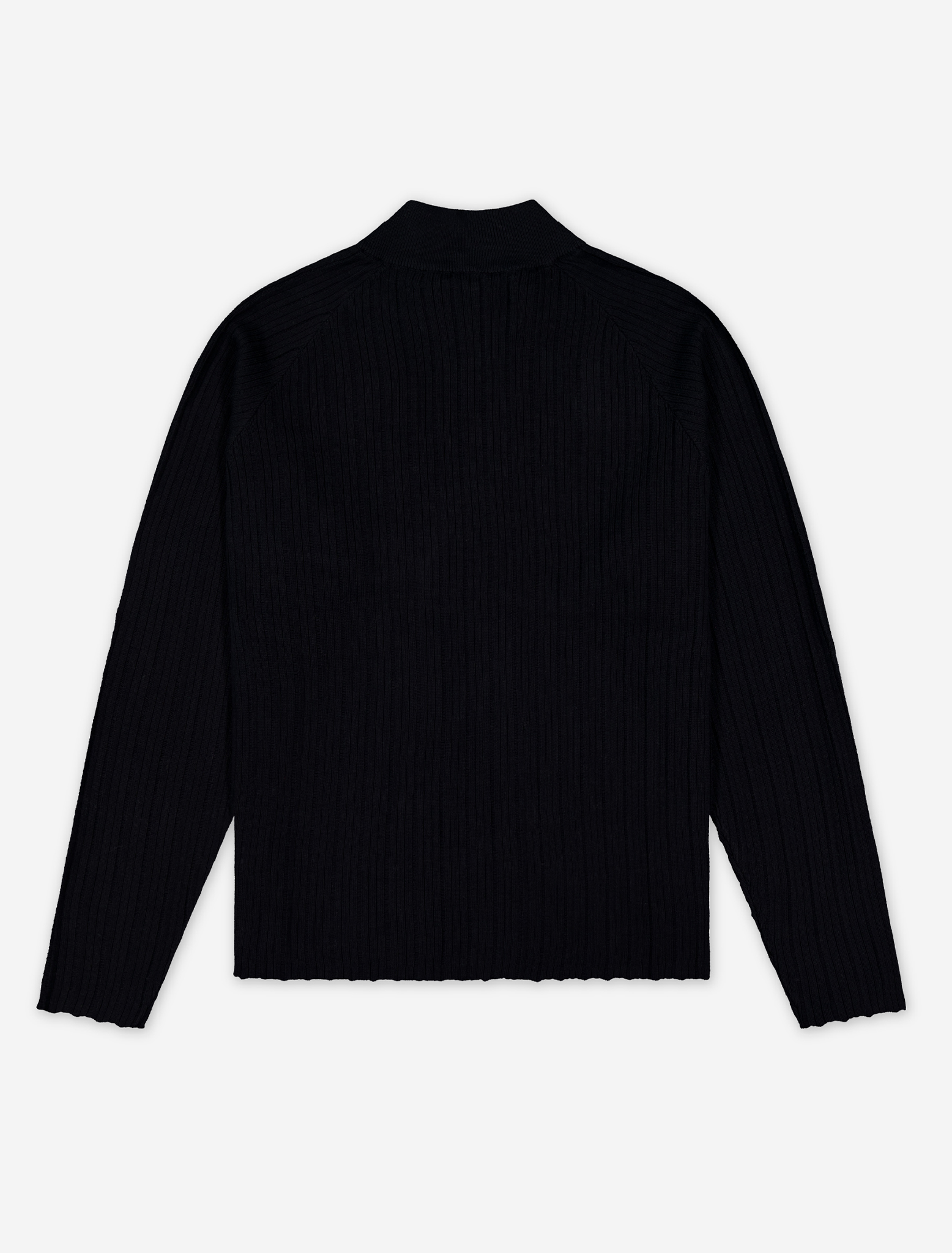 ZIP UP DROP KNIT