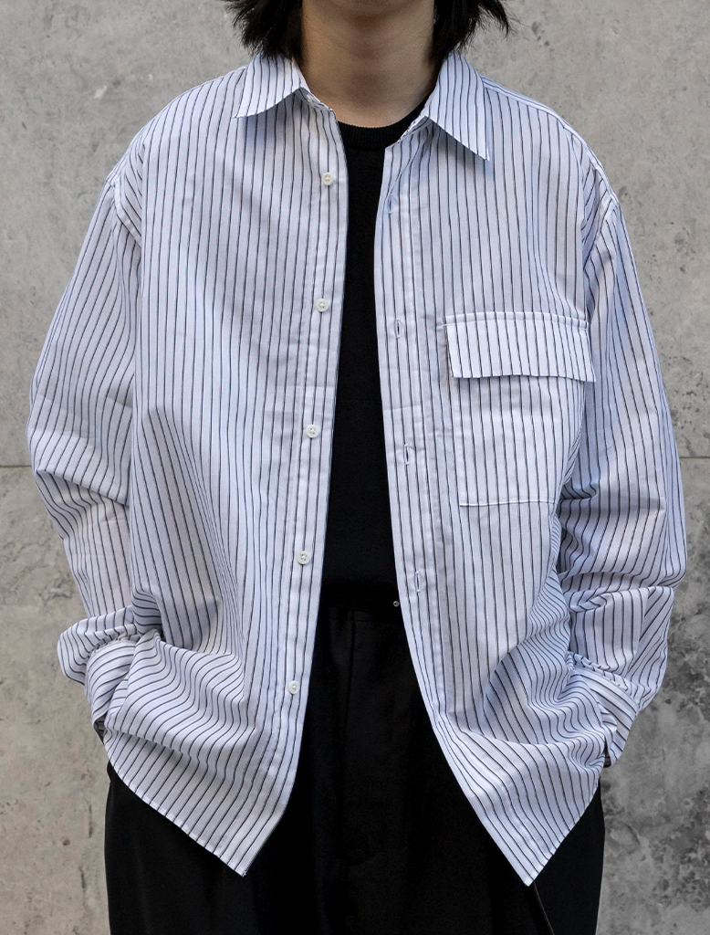 OVERSIZED STRIPE SHIRT