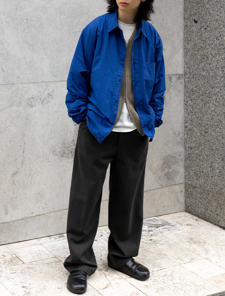 GARMENT-DYED BLOUSON