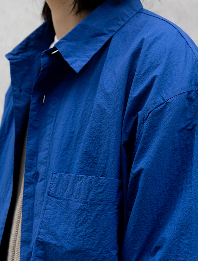 GARMENT-DYED BLOUSON