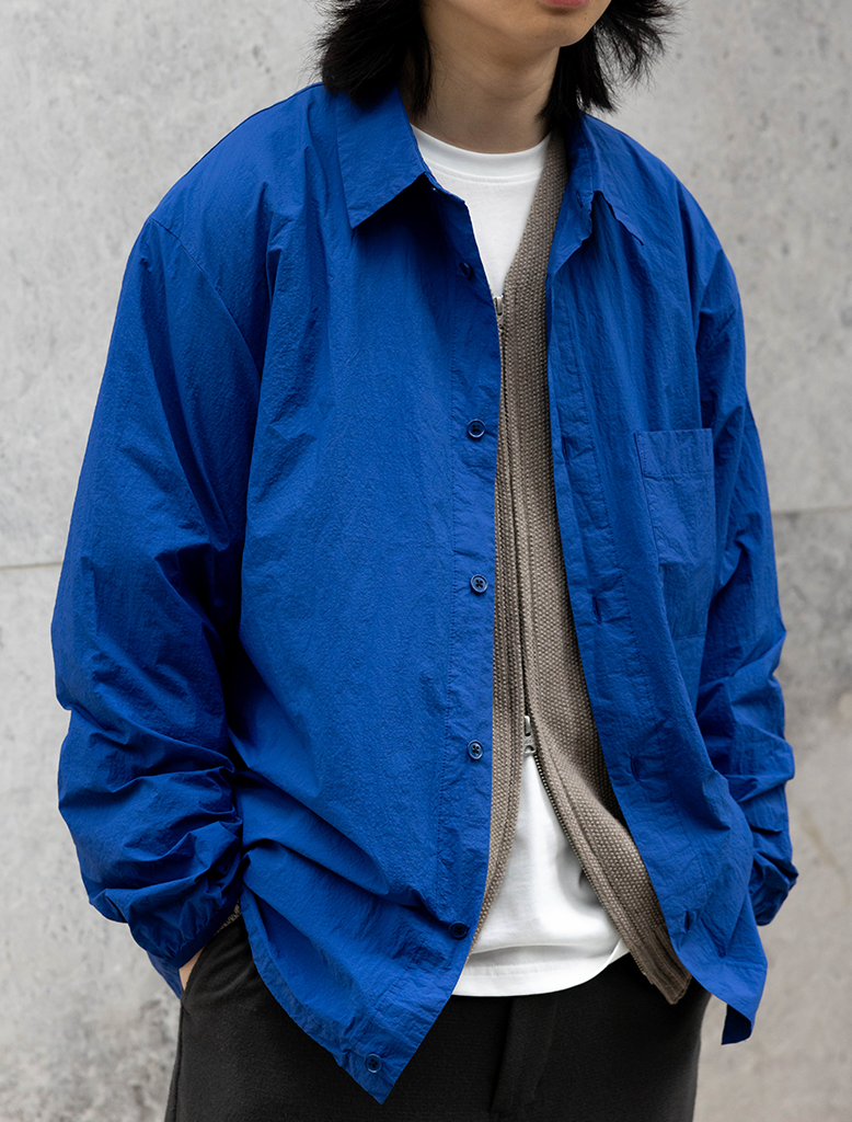 GARMENT-DYED BLOUSON