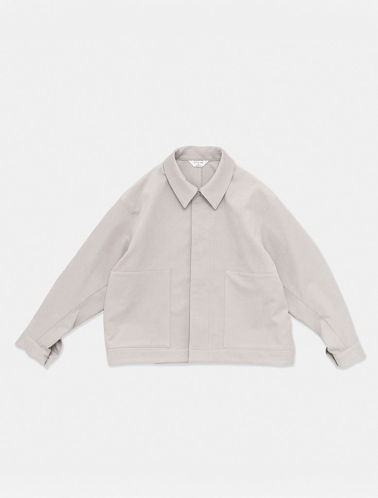 SYNTHETIC LEATHER SHORT BLOUSON