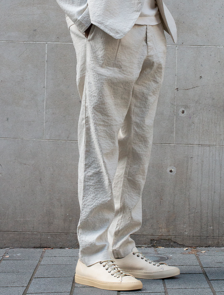 COTTON / LINEN TROUSER