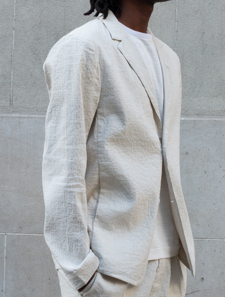 COTTON / LINEN BLAZER